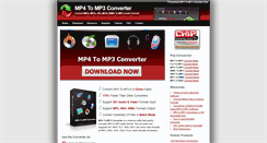 Desktop Screenshot of mp4tomp3converter.net